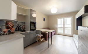 Студия квартира, на длительный срок, 25м2, 21/25 этаж