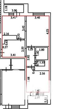 2-к квартира, на длительный срок, 54м2, 20/20 этаж