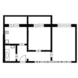 2-к квартира, на длительный срок, 64м2, 14/17 этаж
