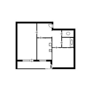 2-к квартира, на длительный срок, 54м2, 2/14 этаж