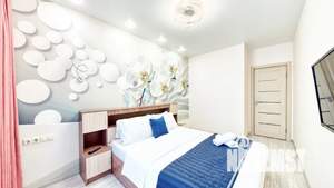 1-к квартира, посуточно, 44м2, 6/14 этаж