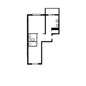 2-к квартира, на длительный срок, 53м2, 4/17 этаж