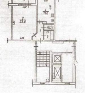 1-к квартира, на длительный срок, 42м2, 2/14 этаж