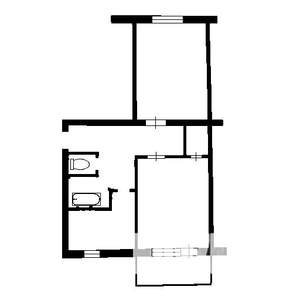 1-к квартира, на длительный срок, 36м2, 13/25 этаж