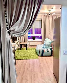 Студия квартира, на длительный срок, 29м2, 16/25 этаж