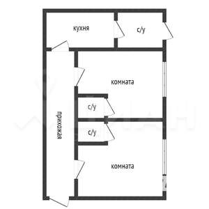 2-к квартира, на длительный срок, 56м2, 5/14 этаж