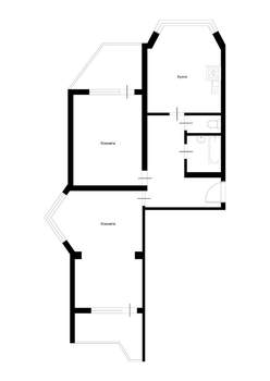 2-к квартира, на длительный срок, 64м2, 4/17 этаж