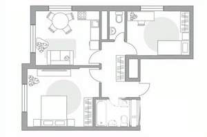 2-к квартира, вторичка, 53м2, 17/17 этаж