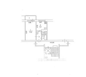 1-к квартира, вторичка, 33м2, 10/10 этаж