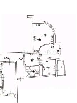 2-к квартира, вторичка, 60м2, 11/25 этаж