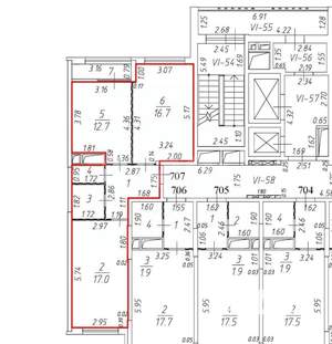 2-к квартира, вторичка, 57м2, 11/26 этаж