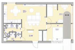 3-к квартира, вторичка, 70м2, 6/9 этаж