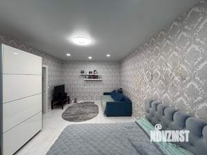 1-к квартира, вторичка, 42м2, 8/17 этаж