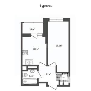 5-к квартира, вторичка, 102м2, 9/19 этаж