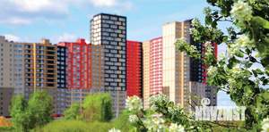 1-к квартира, строящийся дом, 39м2, 3/25 этаж