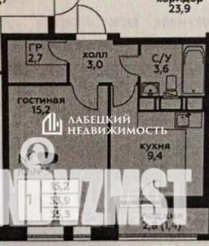 1-к квартира, вторичка, 34м2, 17/20 этаж