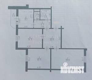 3-к квартира, вторичка, 78м2, 11/17 этаж