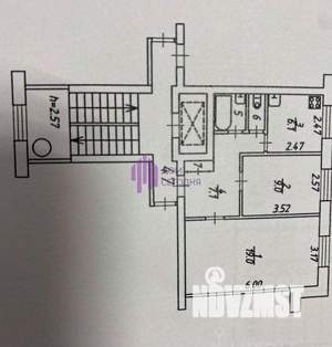 2-к квартира, вторичка, 45м2, 3/9 этаж