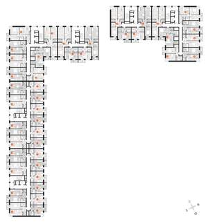 2-к квартира, вторичка, 66м2, 13/17 этаж