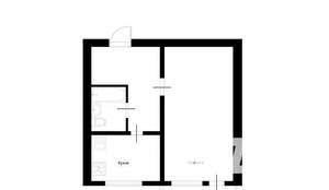 1-к квартира, вторичка, 38м2, 9/17 этаж