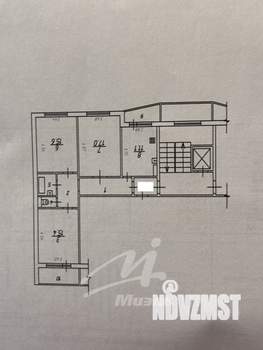 3-к квартира, вторичка, 74м2, 9/10 этаж