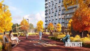 1-к квартира, строящийся дом, 35м2, 14/17 этаж