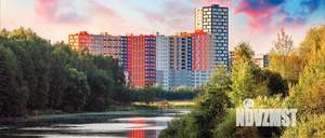 1-к квартира, строящийся дом, 38м2, 6/25 этаж