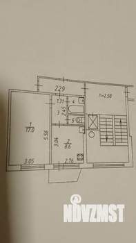 1-к квартира, вторичка, 32м2, 3/9 этаж