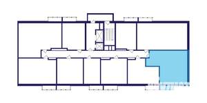 3-к квартира, вторичка, 54м2, 10/17 этаж
