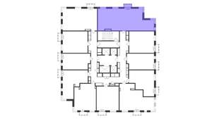 4-к квартира, вторичка, 73м2, 9/19 этаж