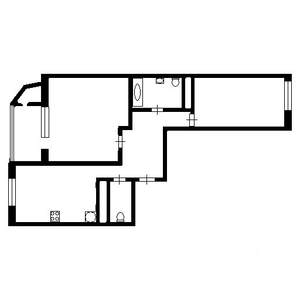 2-к квартира, вторичка, 58м2, 13/16 этаж