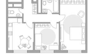 2-к квартира, вторичка, 57м2, 2/17 этаж