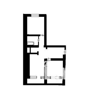 2-к квартира, вторичка, 67м2, 9/17 этаж