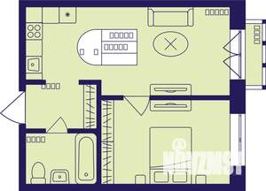 2-к квартира, вторичка, 36м2, 3/23 этаж