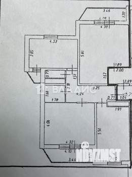 2-к квартира, вторичка, 58м2, 8/25 этаж