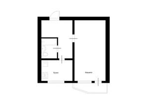 1-к квартира, вторичка, 38м2, 14/17 этаж