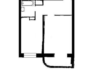 1-к квартира, вторичка, 47м2, 10/25 этаж