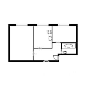 2-к квартира, вторичка, 54м2, 14/17 этаж