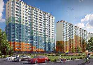 1-к квартира, вторичка, 40м2, 6/17 этаж