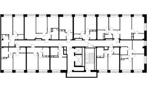 1-к квартира, вторичка, 34м2, 4/17 этаж