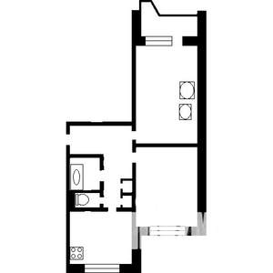 2-к квартира, вторичка, 60м2, 11/17 этаж