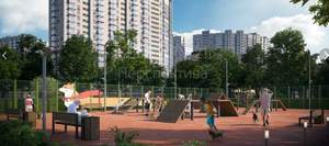 2-к квартира, вторичка, 43м2, 2/22 этаж