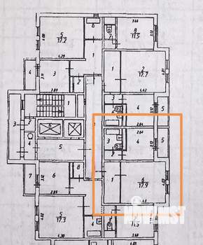 1-к квартира, вторичка, 40м2, 15/15 этаж
