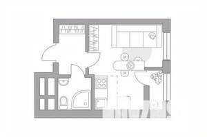 Студия квартира, вторичка, 24м2, 11/25 этаж