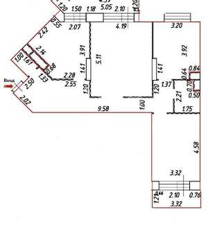 3-к квартира, вторичка, 85м2, 8/24 этаж