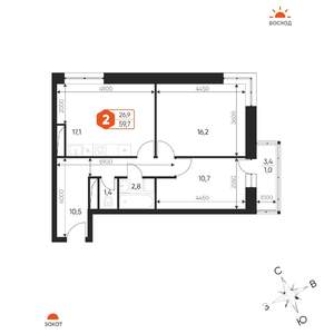 Фото квартиры на продажу (1)