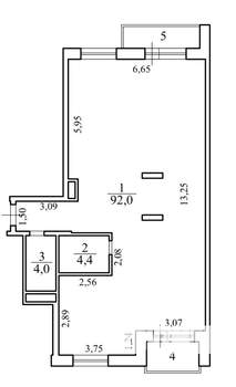 3-к квартира, вторичка, 100м2, 5/22 этаж