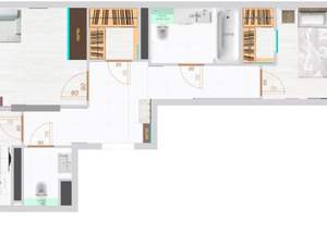 2-к квартира, вторичка, 60м2, 2/22 этаж