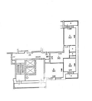 2-к квартира, вторичка, 69м2, 3/19 этаж