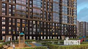 2-к квартира, строящийся дом, 36м2, 20/23 этаж